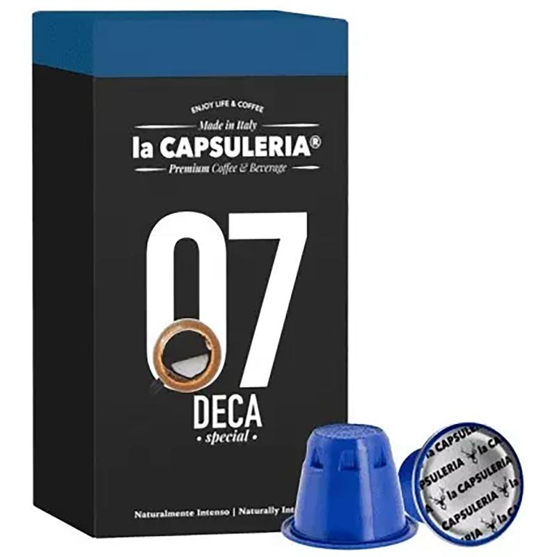 Cafea Special Deca, 100 capsule compatibile Nespresso, La Capsuleria