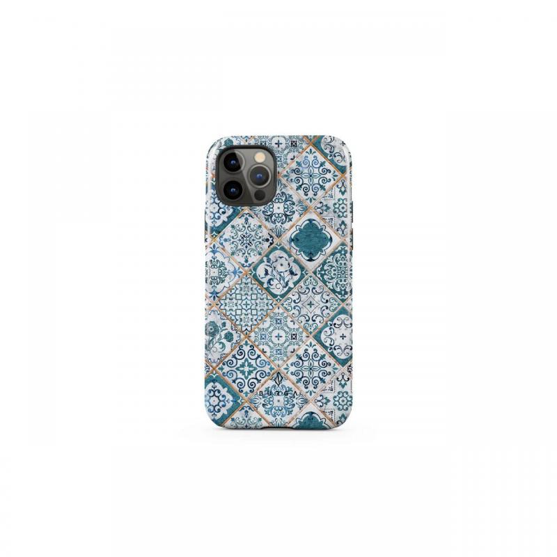 Husa iPhone 12 / 12 Pro Burga Dual Layer Tropical Oasis