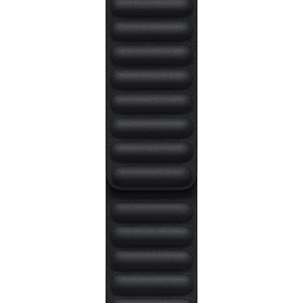 Curea pentru Apple Watch 41mm, Leather Link, S/M, Midnight