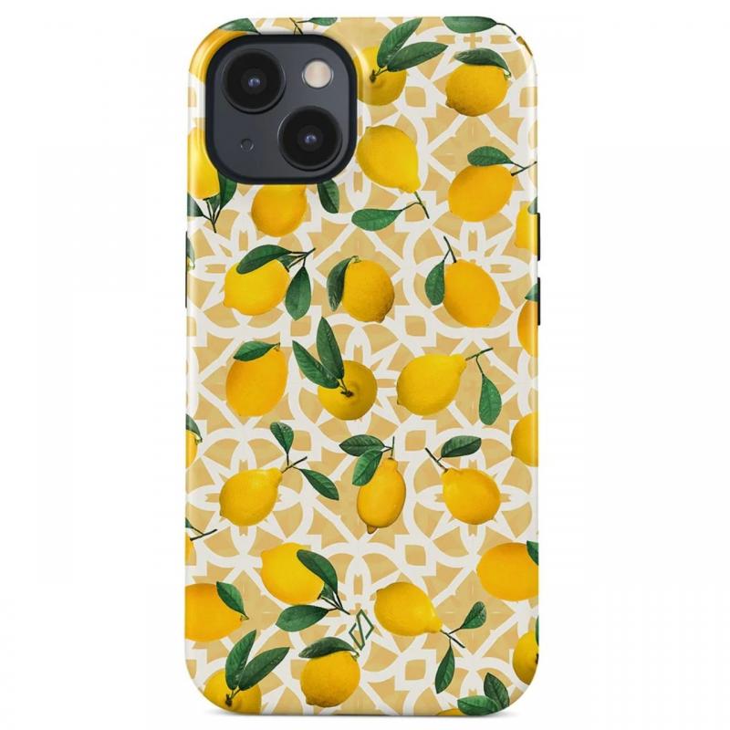 Burga Husa Dual Layer Lemon Juice iPhone 15