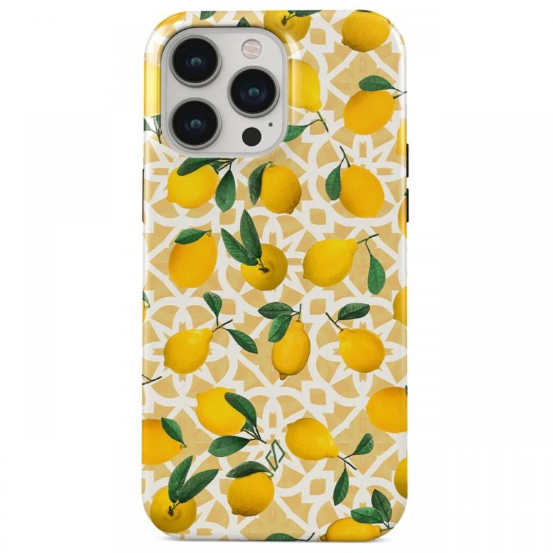 Burga Husa Dual Layer Lemon Juice iPhone 15 Pro