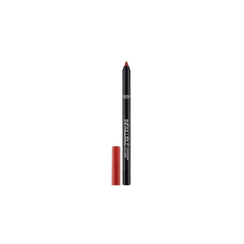 Creion Contur Buze, Loreal Paris, Infaillible Longwear, 711 Invincible Red