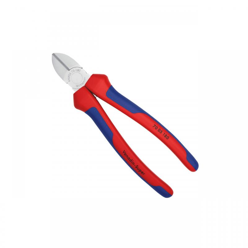 Cleste cu taietura laterala, 180mm, Knipex