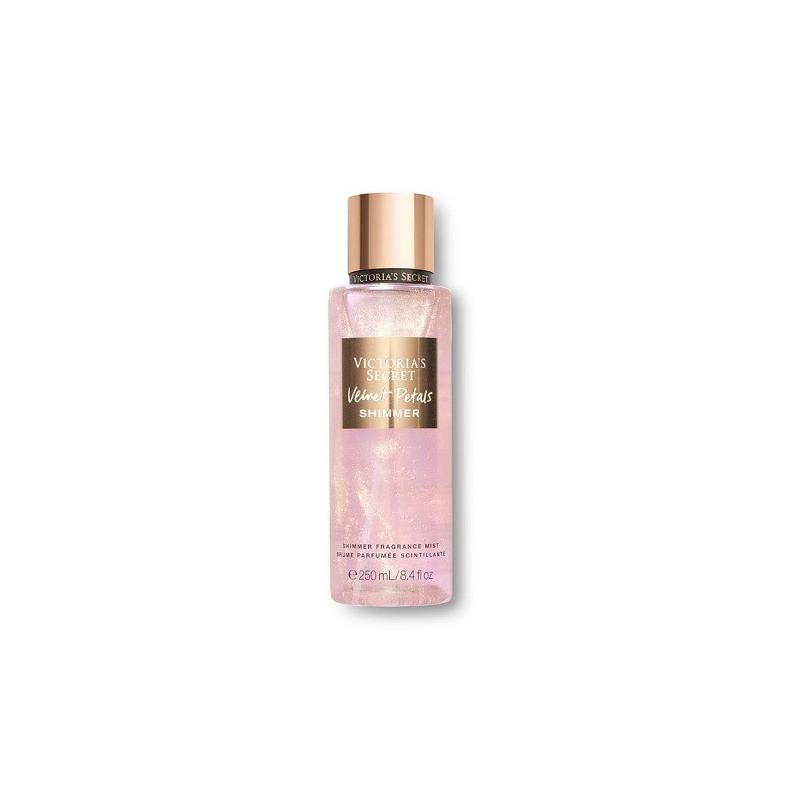 Spray de corp parfumat, Victoria\'s Secret, Velvet Petals Shimmer, Lush Blooms & Almond Glaze, 250 ml