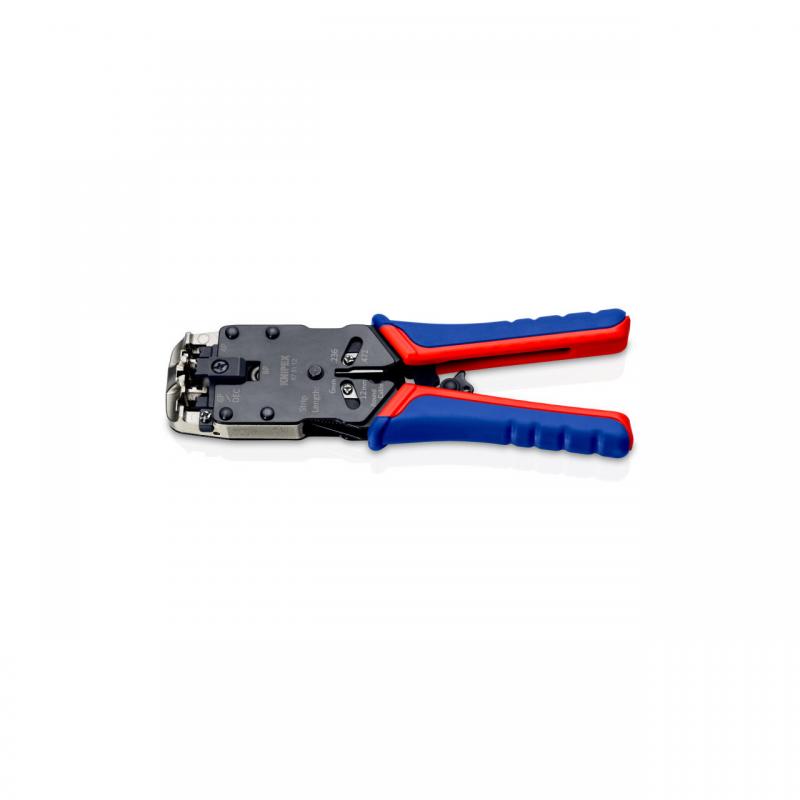 Cleste pentru sertizat mufe telefon RJ11/RJ12/RJ45, Knipex