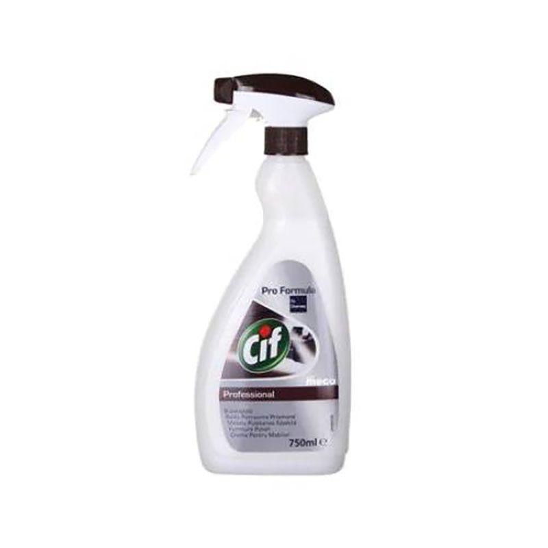 Crema pentru intretinere mobila Cif Professional, 0.75L