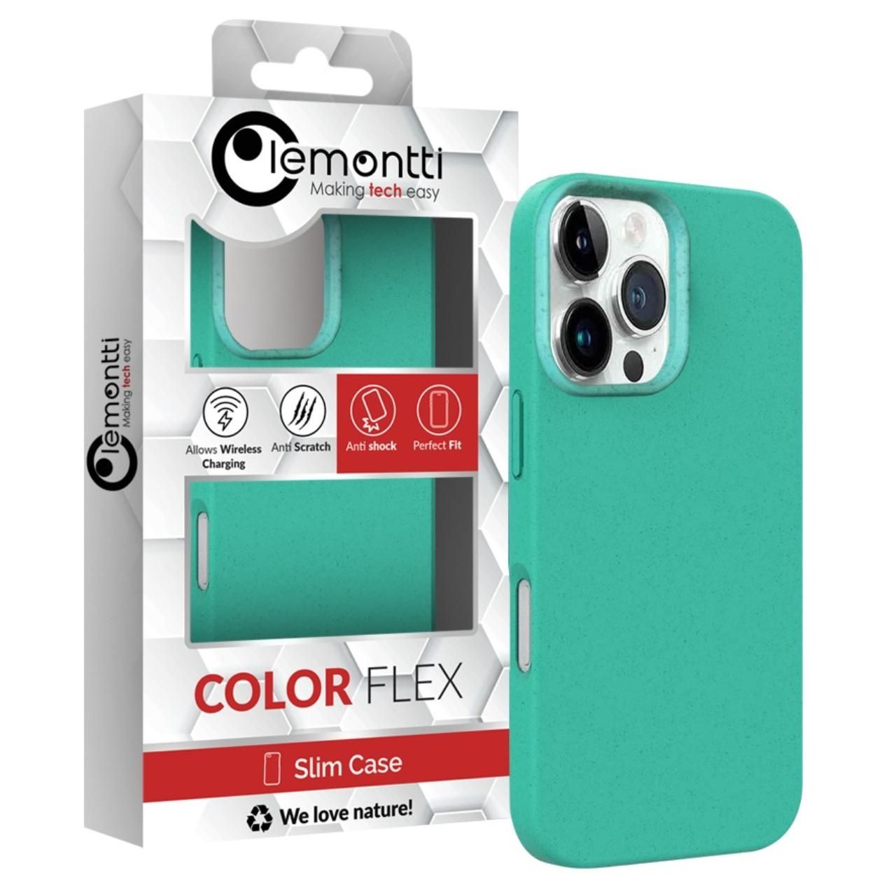 Lemontti Husa Multiple Color Wheat MagSafe iPhone 16 Pro Max Verde