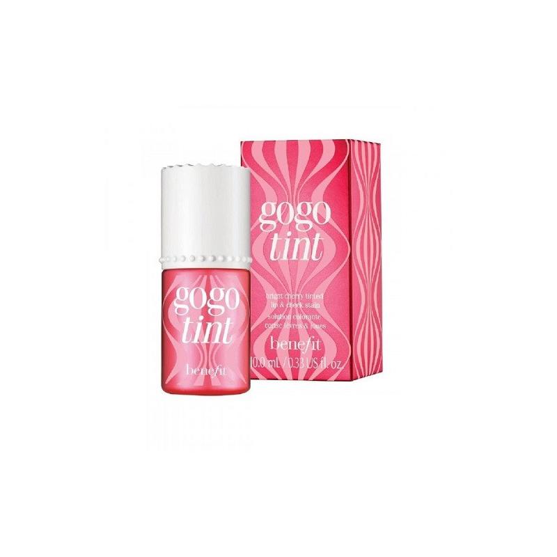 Fard lichid pentru obraji si buze, Benefit, Gogo Tint, Cherry, 10 ml