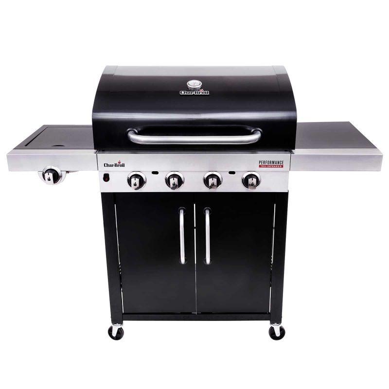 Gratar pe gaz Char-Broil Performance 440B, 4 arzatoare din inox, TRU-Infrared