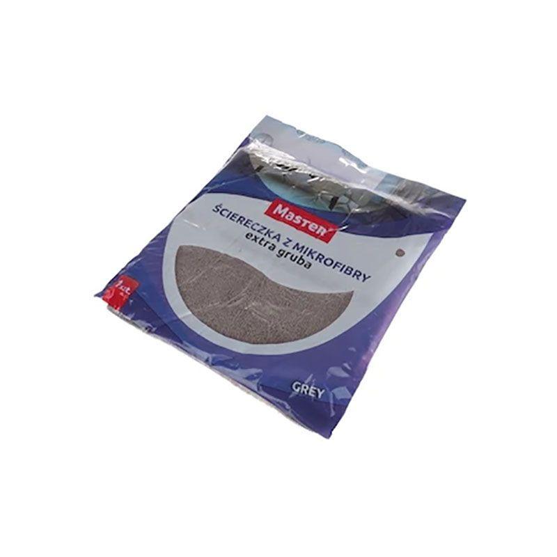 Laveta microfibra Master 1buc/set Grey 40X40 universala