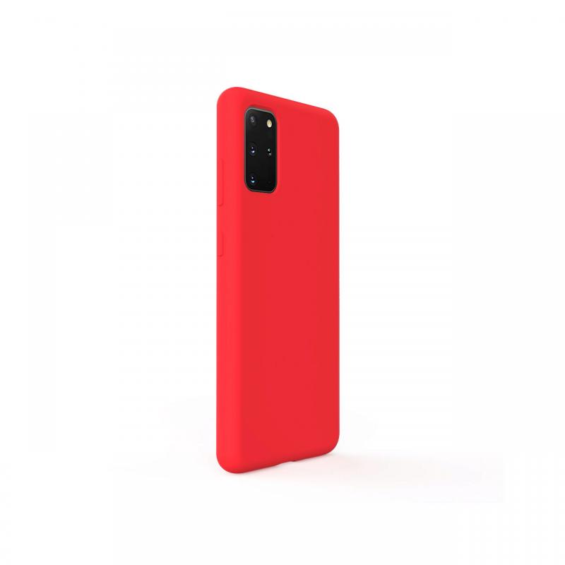 Husa Samsung Galaxy S20 Plus Lemontti Liquid Silicon Red