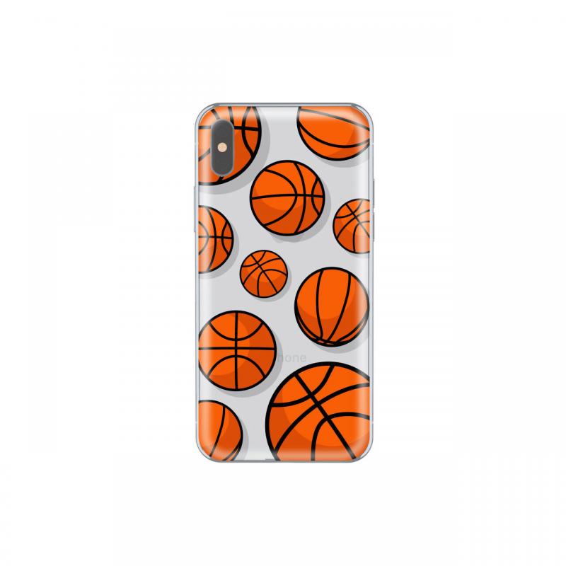 Husa iPhone X / XS Lemontti Silicon Art Basketball