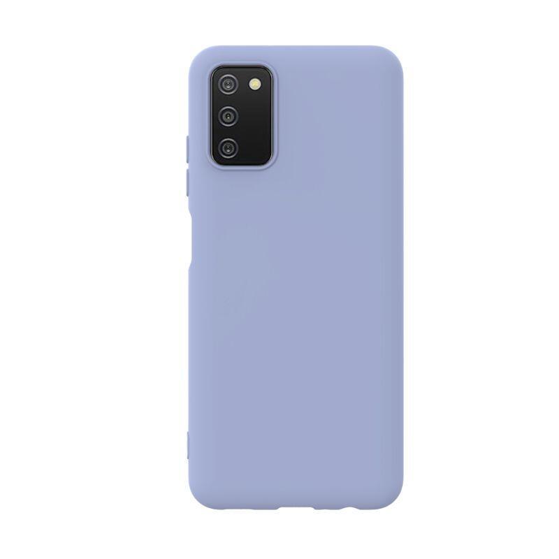 Husa Samsung Galaxy A03s Lemontti Silicon Soft Slim Lavender Gray