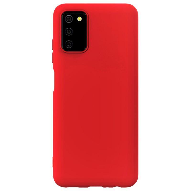 Husa Samsung Galaxy A03s Lemontti Silicon Soft Slim Red