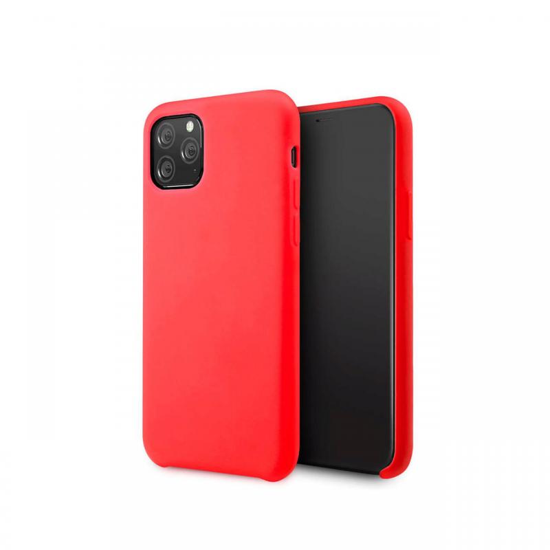 Husa iPhone 11 Pro Lemontti Silicone Lite Rosu