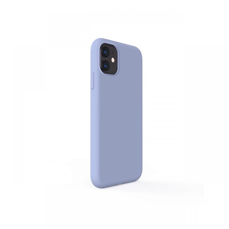 Husa iPhone 11 Lemontti Silicon Soft Slim Lavender Gray