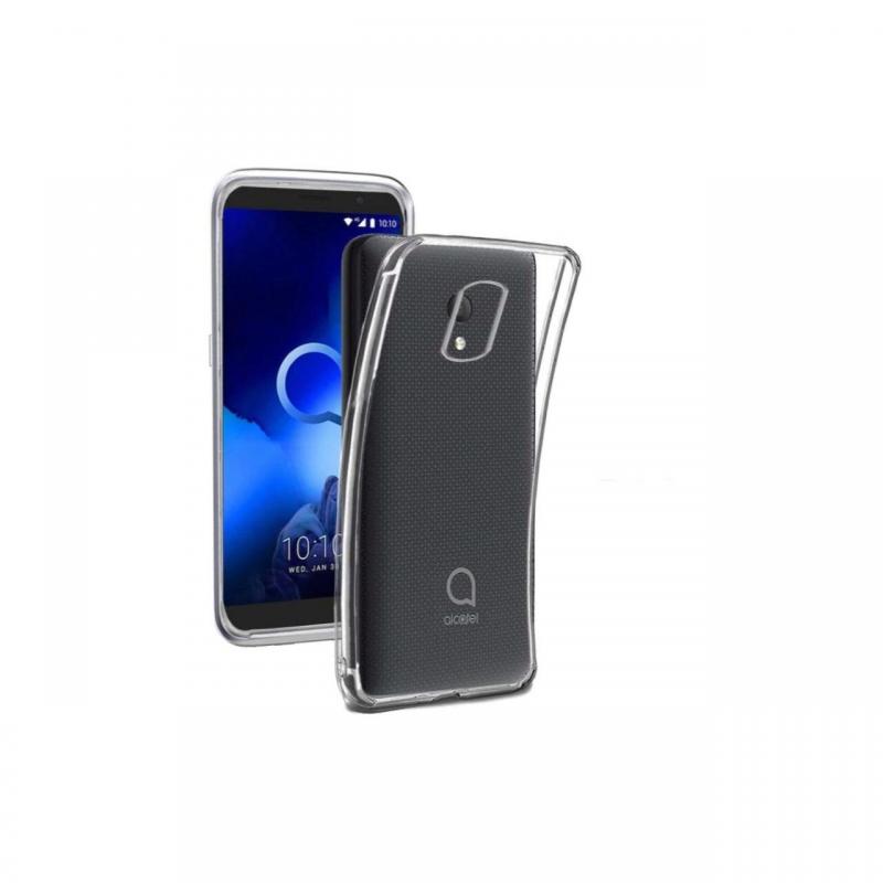 Husa Alcatel 1C (2019) Lemontti Silicon Transparent