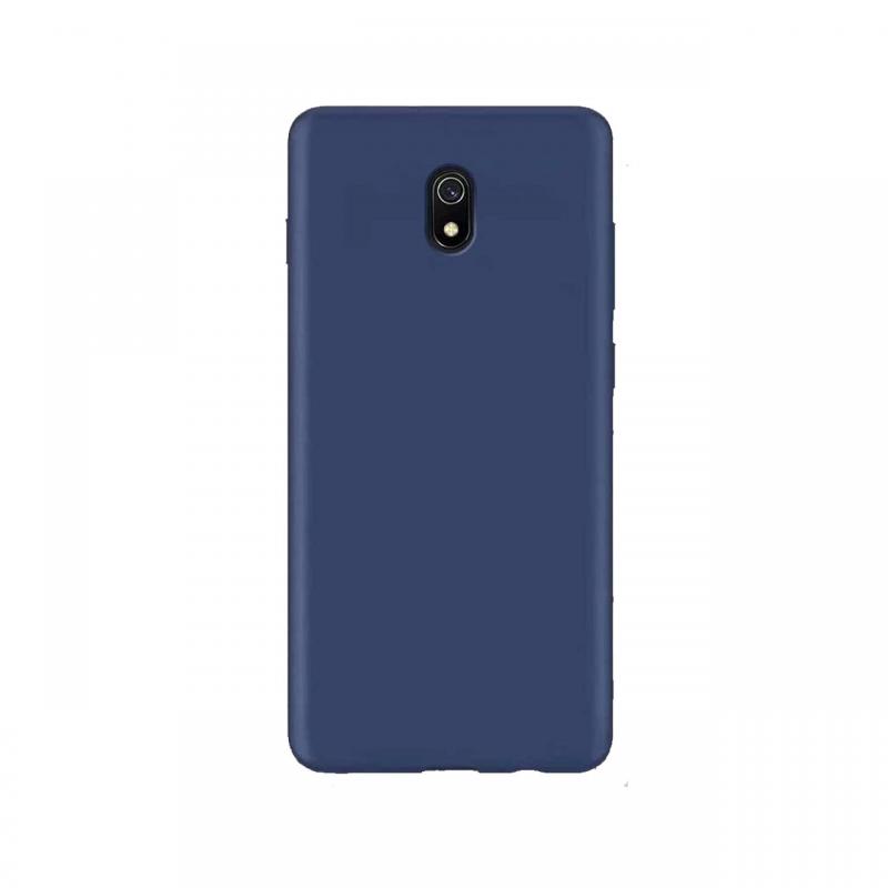 Husa Xiaomi Redmi 8A Lemontti Silicon Silky Albastru Inchis