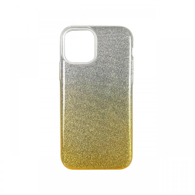 Husa iPhone 13 Pro Lemontti Bling Gold