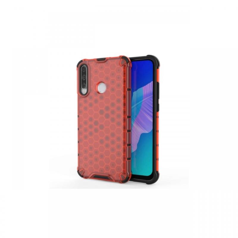 Husa Huawei Y7P Lemontti Honeycomb Red