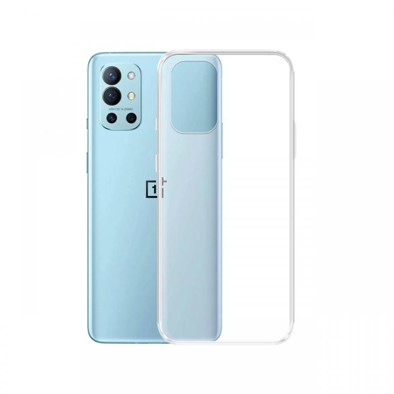 Husa OnePlus 9R Lemontti Silicon Transparent