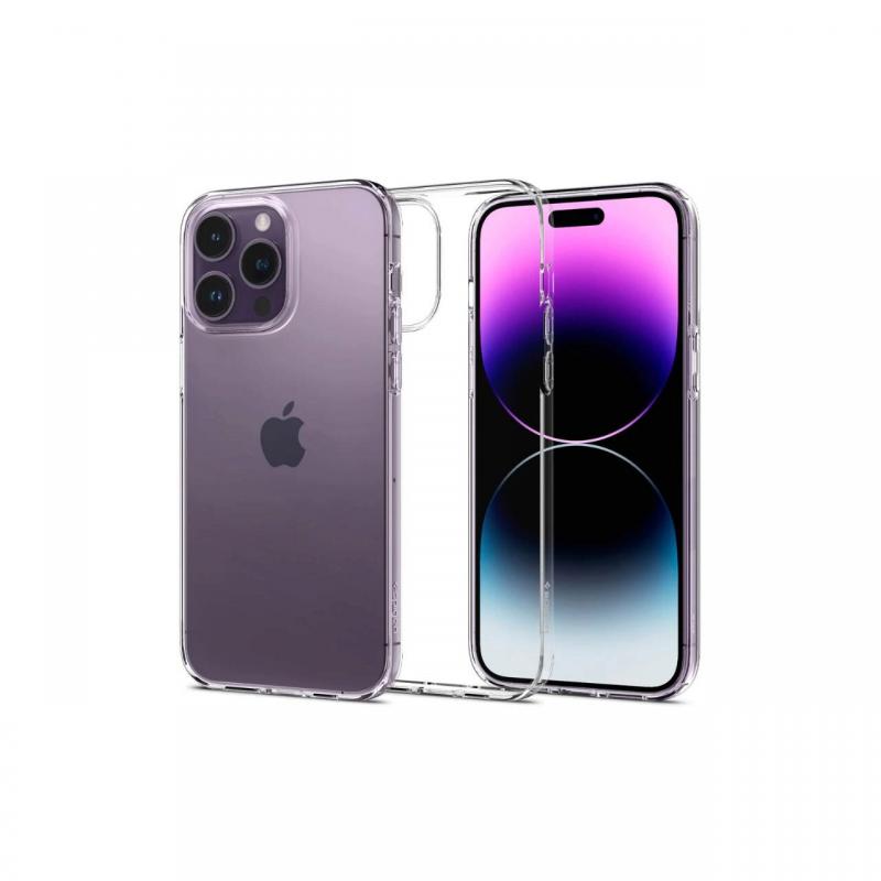 Husa Spigen Liquid Crystal iPhone 14 Pro Crystal Clear