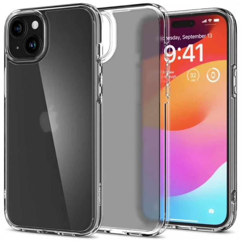 Spigen Husa Ultra Hybrid iPhone 15 Plus Frost Clear