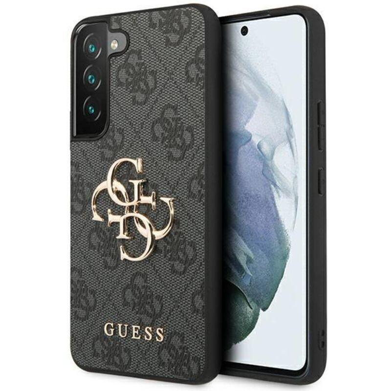 Guess Husa PU 4G Metal Logo Samsung Galaxy S23 Gri