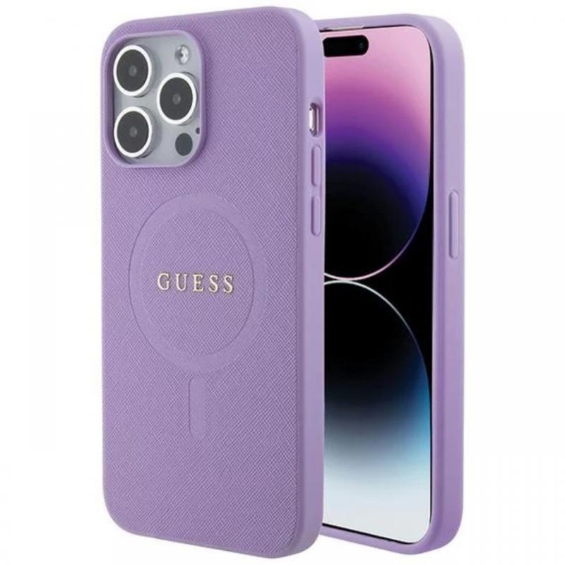 Guess Husa Saffiano MagSafe iPhone 15 Pro Max Mov