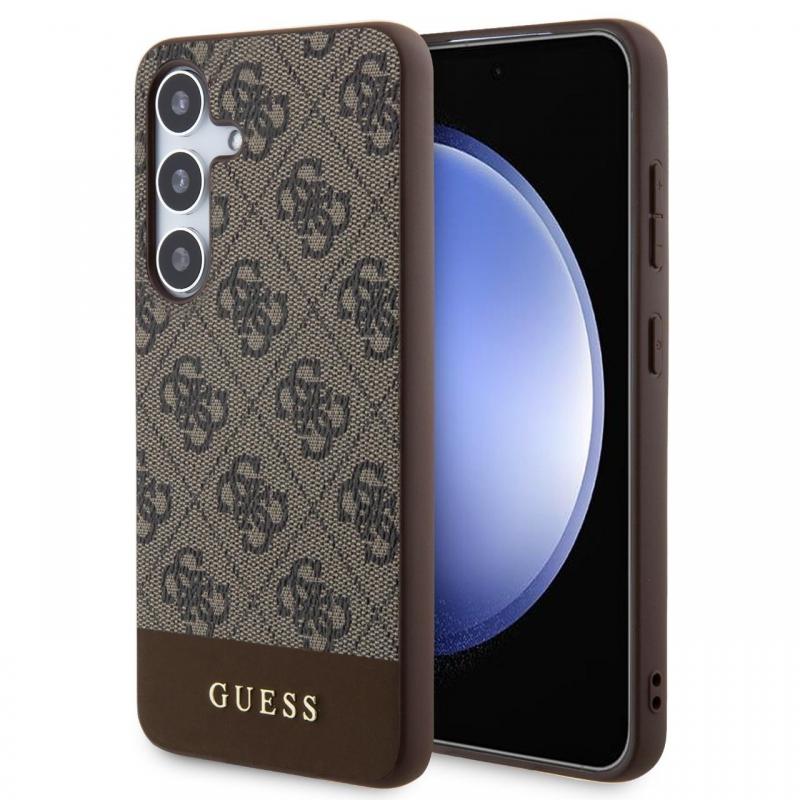 Guess Husa 4G Stripe Logo Samsung Galaxy S24 Plus Maro