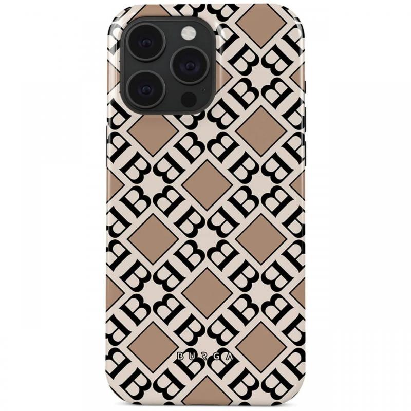 Burga Husa Dual Layer Monogram iPhone 15 Pro