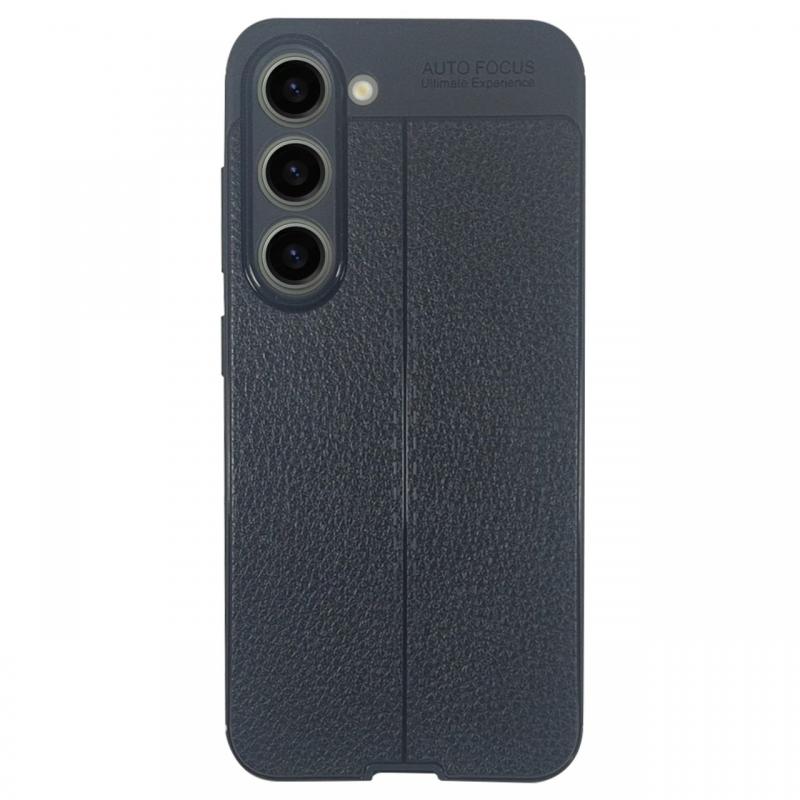 Devia Husa Leather Texture Shockproof Samsung Galaxy S23 Plus Negru