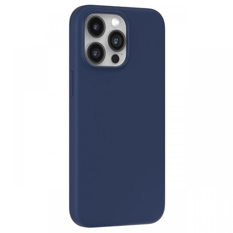 Devia Husa Silicon Nature Series iPhone 15 Pro Max Albastru