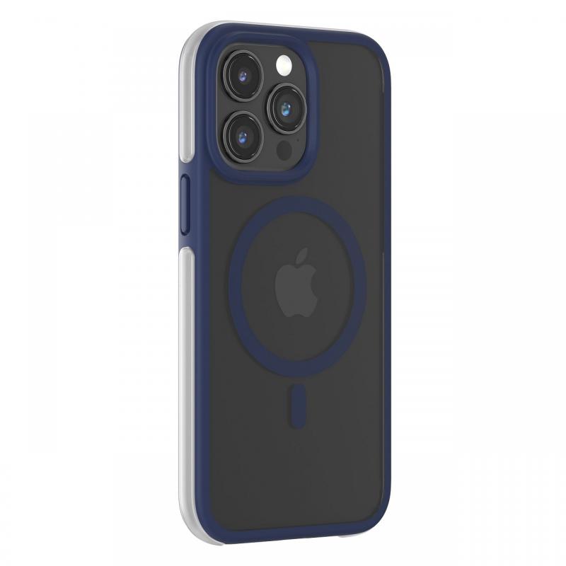 Devia Husa Defend Series Magnetic Shockproof iPhone 15 Pro Albastru