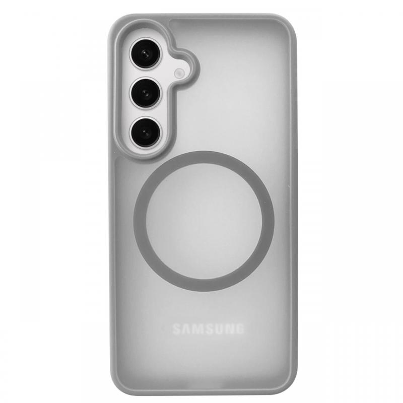 Devia Husa Pino Series Magnetic Shockproof Samsung Galaxy S24 Plus Gri