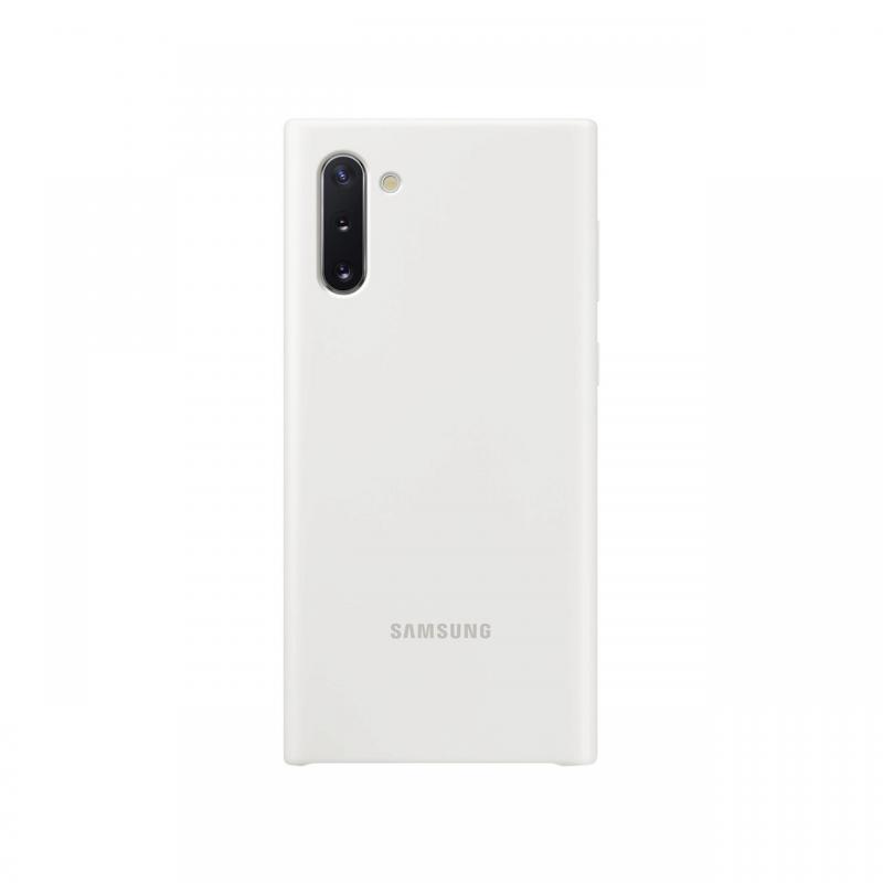 Husa Originala Samsung Galaxy Note 10 Silicone Cover White