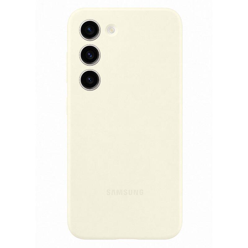 Samsung Husa Originala Silicone Cover Samsung Galaxy S23 Cream