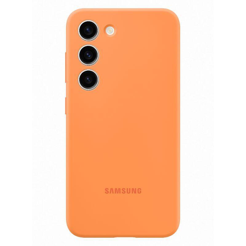 Samsung Husa Originala Silicone Cover Samsung Galaxy S23 Orange