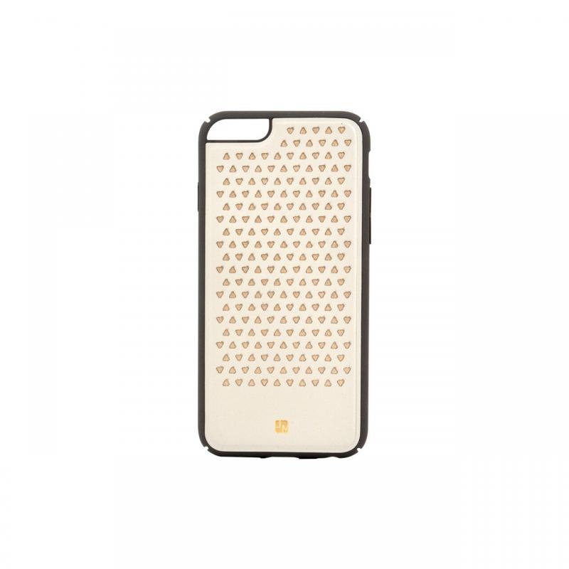 Carcasa iPhone 6/6S Just Must Carve III Beige (protectie margine 360°)