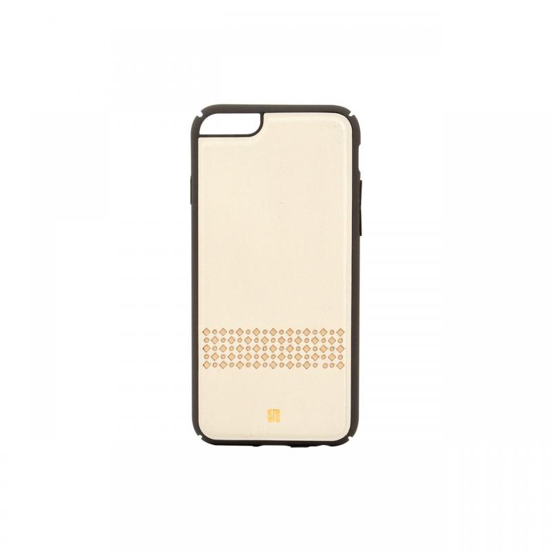 Carcasa iPhone 6/6S Just Must Carve V Beige (protectie margine 360°)