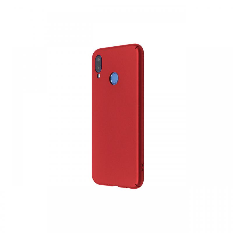 Carcasa Huawei P20 Lite Just Must Uvo Red (material fin la atingere, slim fit)