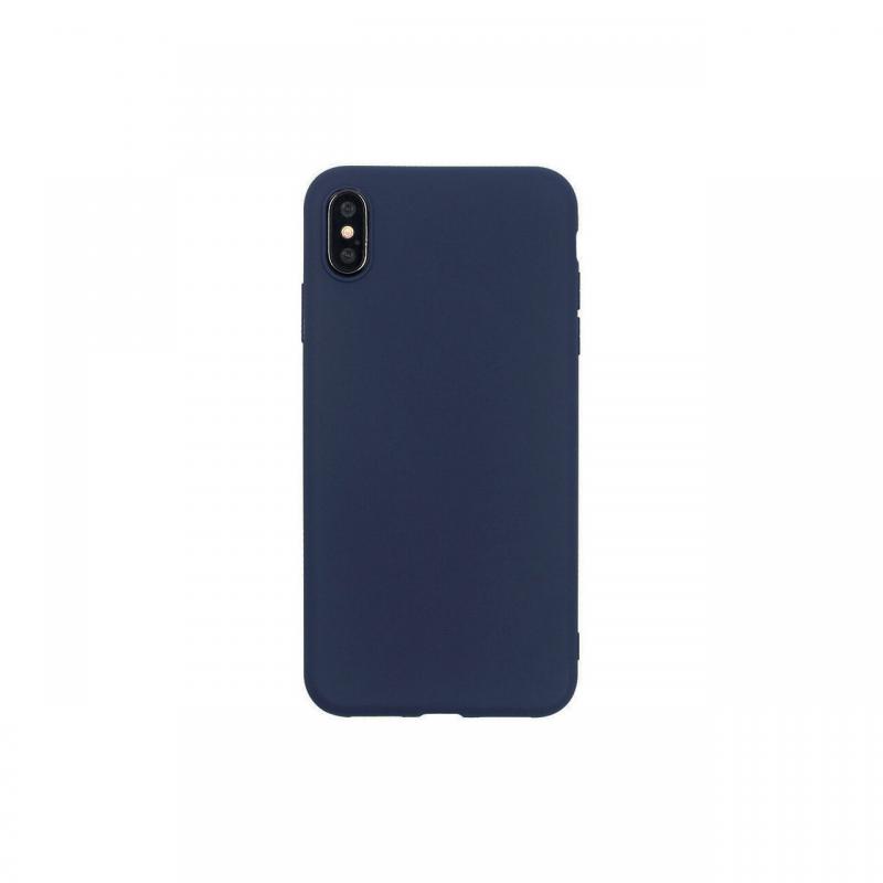 Husa iPhone XS Max Just Must Silicon Candy Navy