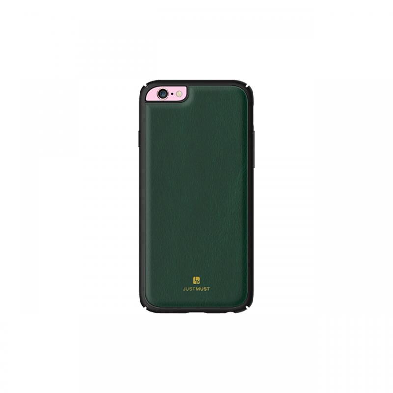 Carcasa iPhone 6/6S Just Must Armour Olive (protectie margine 360°)