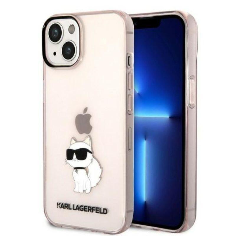 Karl Lagerfeld Husa Choupette iPhone 14 Plus Roz