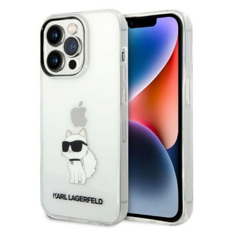 Karl Lagerfeld Husa Choupette iPhone 14 Pro Transparent