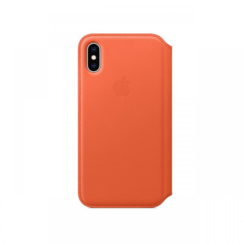 Husa Original iPhone X / XS Apple Leather Folio Sunset