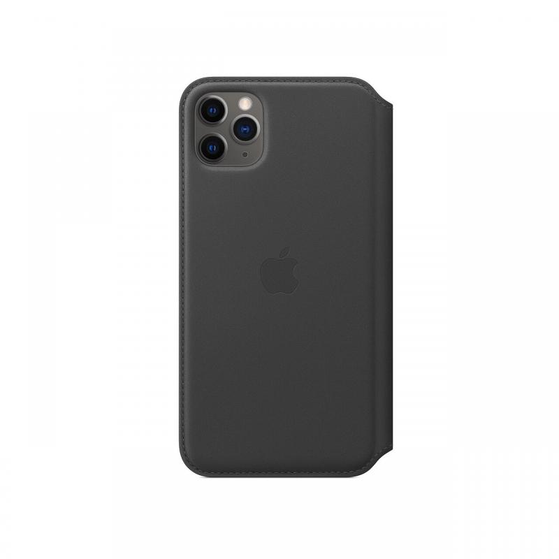 Husa Original iPhone 11 Pro Max Apple Leather Folio Black