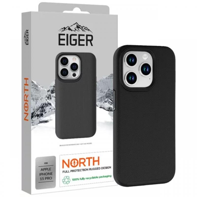 Eiger Husa North Case iPhone 15 Pro Black