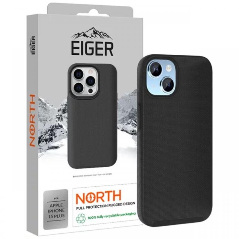 Eiger Husa North Case iPhone 15 Plus Black