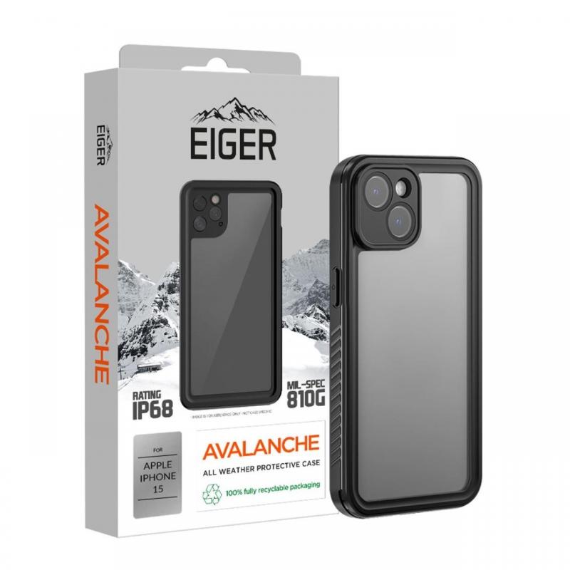 Eiger Husa Avalanche iPhone 15 Negru